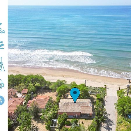 Salty Noses Beach House Paradise Perfect For Families Pírgos Exterior foto